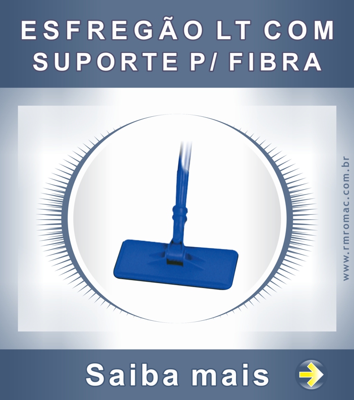 Esfregão LT com Suporte para Fibra