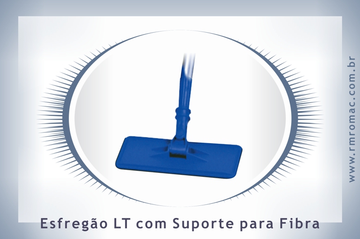 Esfregão LT com Suporte para Fibra Esfregão LT com Suporte para Fibra